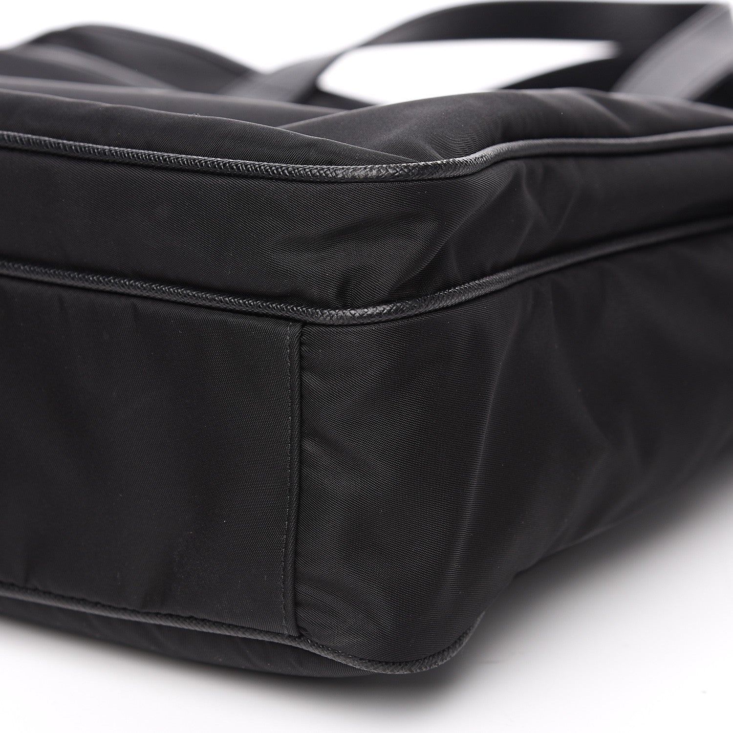 Prada Tessuto Nylon Saffiano Tote Black 8 of 8