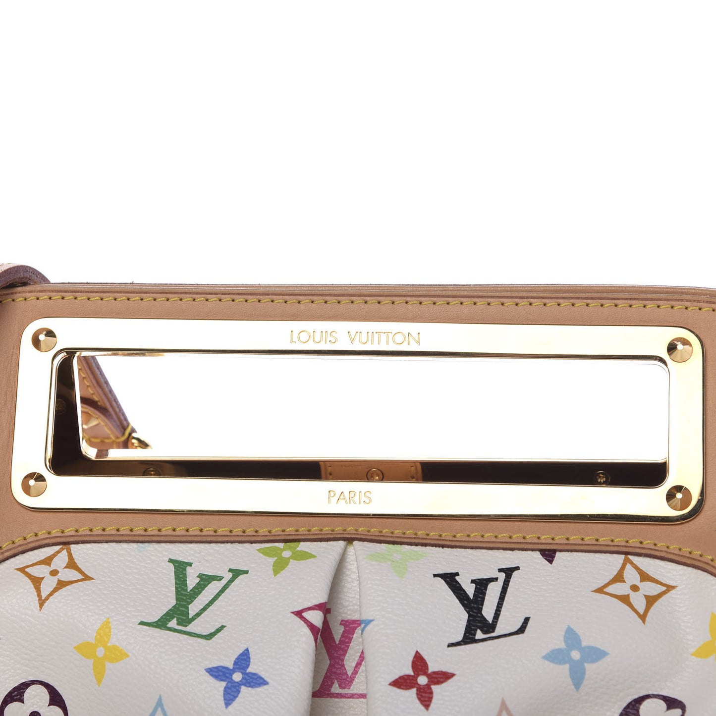 Monogram Multicolor Judy GM White