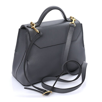 Mulberry Small Classic Grain Calfskin Mini Seaton Grey 2 of 7