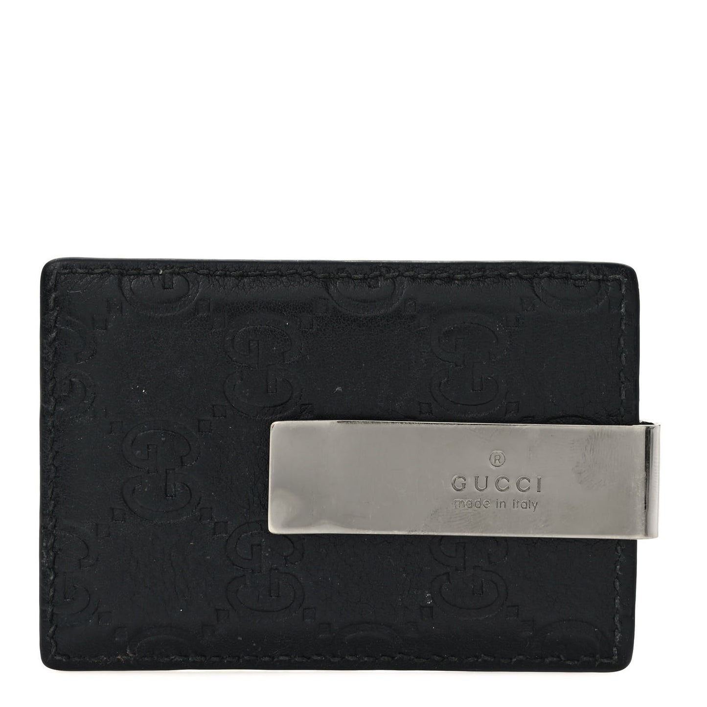 Guccissima Money Clip Black