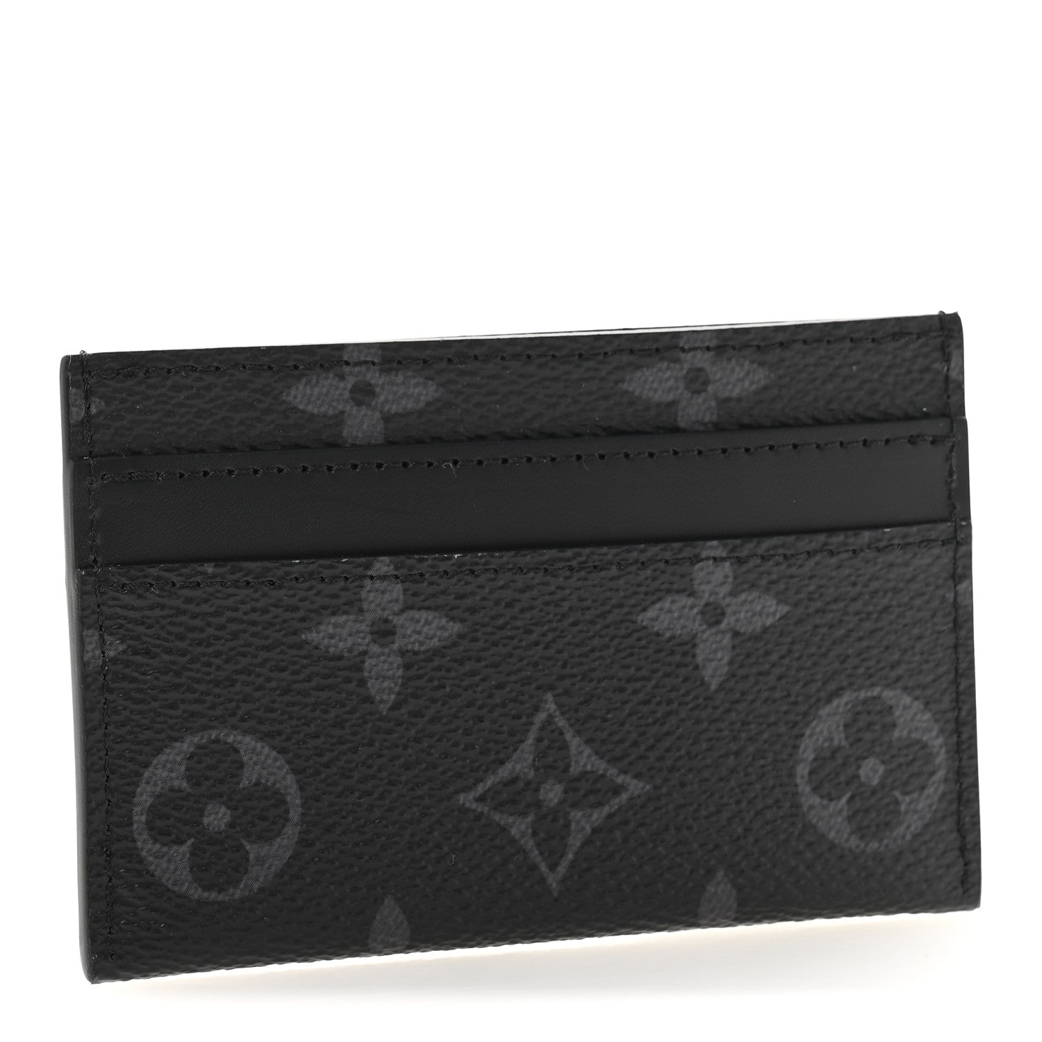 Louis Vuitton Monogram Eclipse Porte-Cartes Double Card Holder 3 of 7