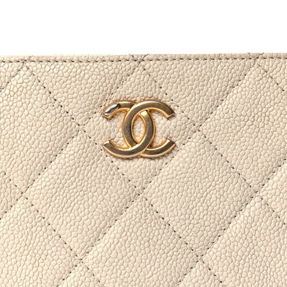 Chanel Caviar Quilted Flap Waist Bag  White 6 of 8