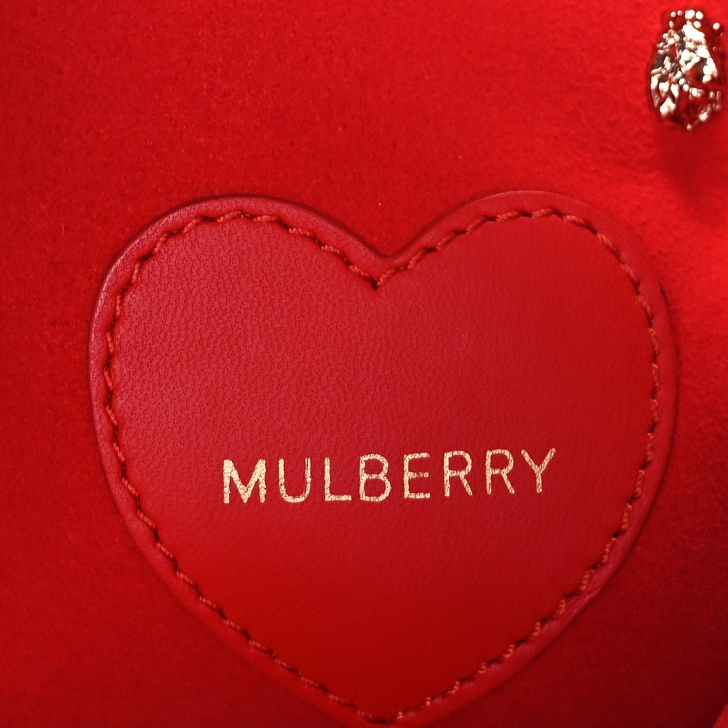 Nappa Quilted Medium Cara Delevingne Convertible Bag Red
