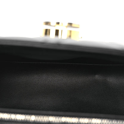 Gucci Calfskin Quilted Small Deco Shoulder Bag Black 5 of 7