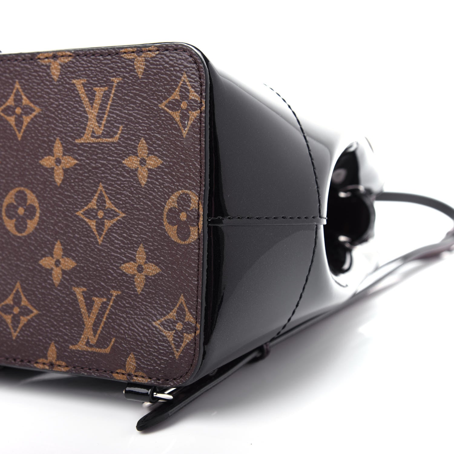 Louis Vuitton Patent Monogram Hot Springs Backpack Black 8 of 10