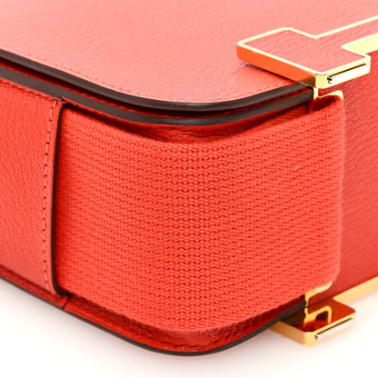 Hermes Chevre Mysore Geta Capucine 9 of 10