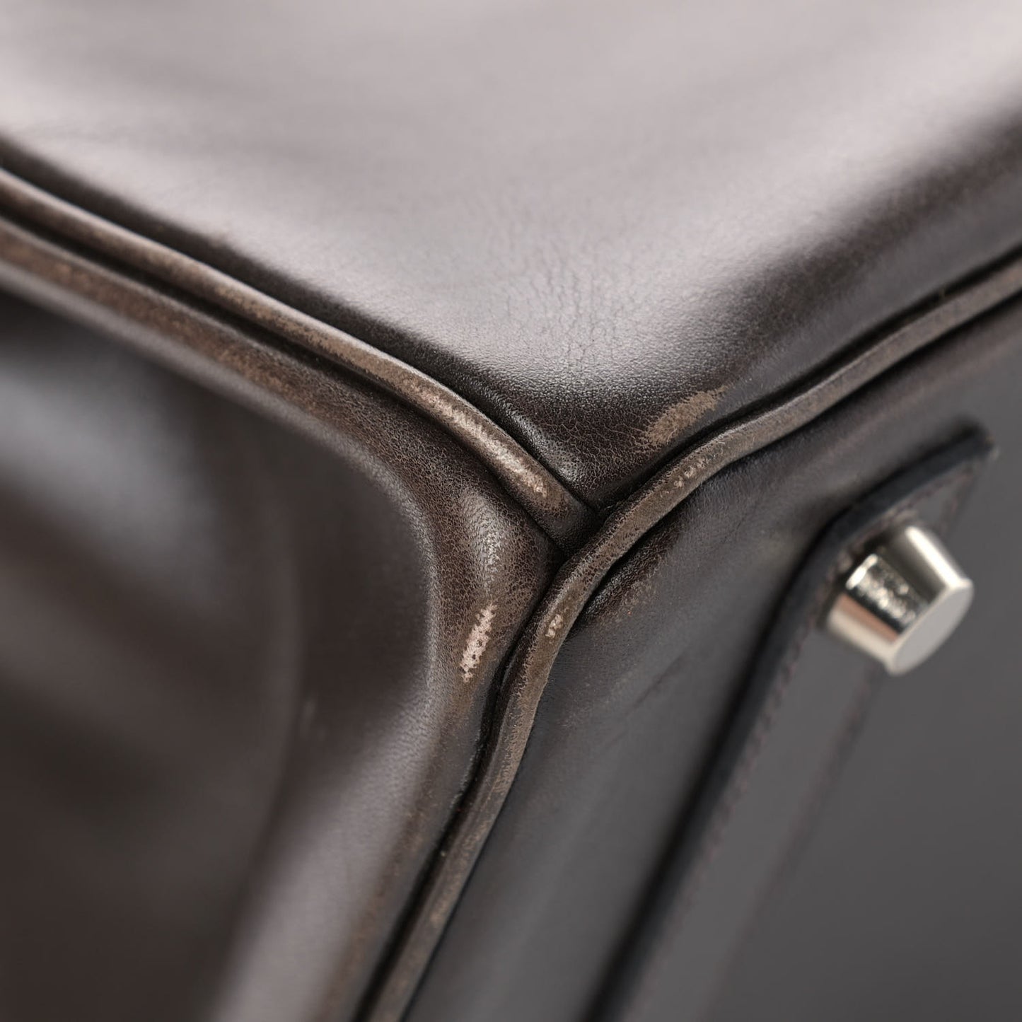 Box Birkin 35 Chocolate