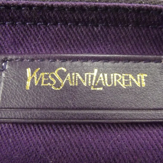 Saint Laurent Leather Muse Two Dark Magenta 8 of 11