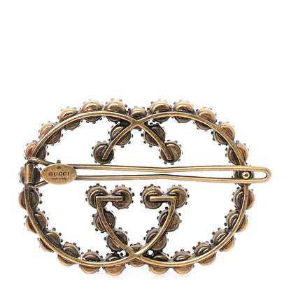 Gucci Crystal Interlocking G Hair Clip Multicolor Multicolor 3 of 4