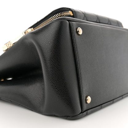 Chanel Caviar Quilted Small Business Affinity Shopping Bag Black 9 of 12