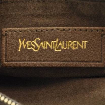 Saint Laurent Leather Large Roady Brown 10 of 12