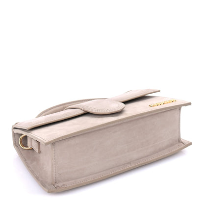 Jacquemus Nubuck Le Grand Bambino Dark Beige 3 of 7