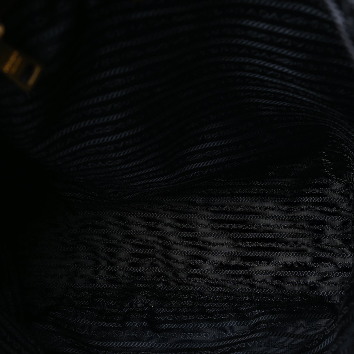Prada Tessuto Nylon Saffiano Tote Bag Navy 4 of 8