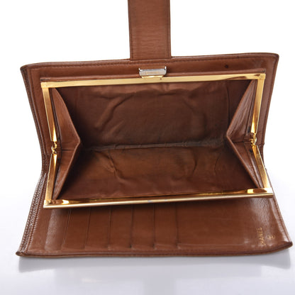 Chanel Caviar Timeless CC French Wallet Brown 6 of 17