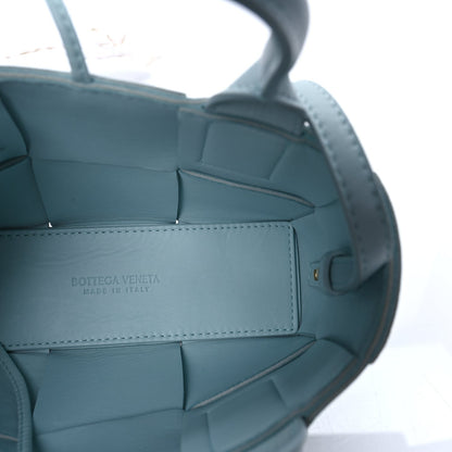 Bottega Veneta Lambskin Maxi Intreccio Candy Arco Tote Celadon 4 of 7
