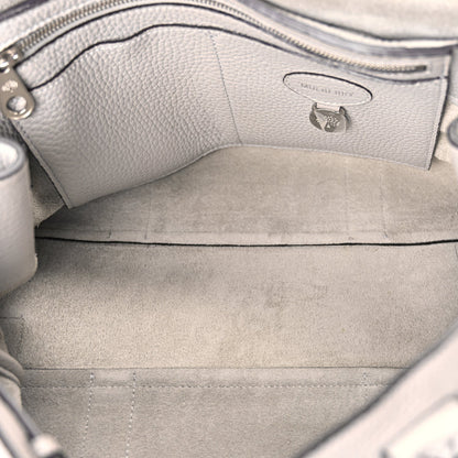 Mulberry Small Classic Grain Bayswater Pale Grey 7 of 10