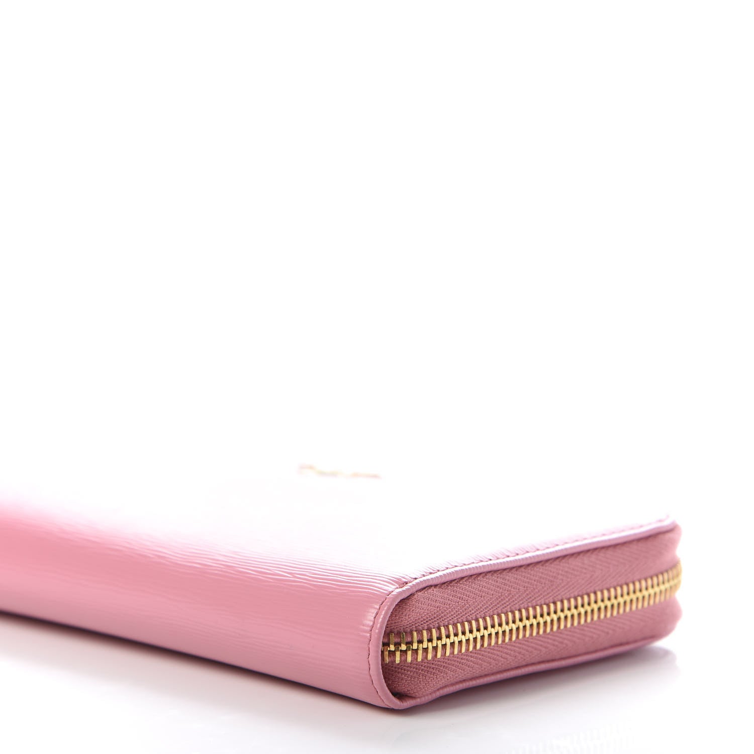 Prada Vitello Move Zip Around Wallet Geranio 7 of 8