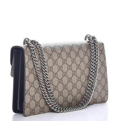 Gucci GG Supreme Monogram Small Dionysus Shoulder Bag Black 4 of 12