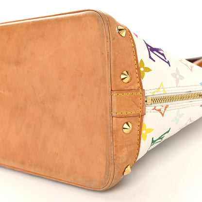 Louis Vuitton Monogram Multicolor Alma White 9 of 13