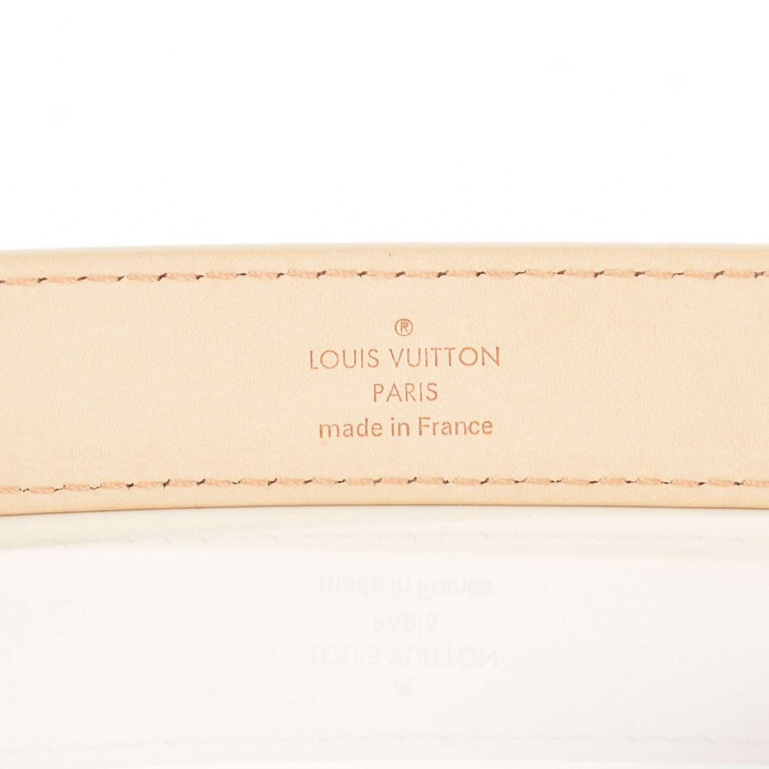 Louis Vuitton Damier Azur 25mm Mini Belt 85 34 4 of 7