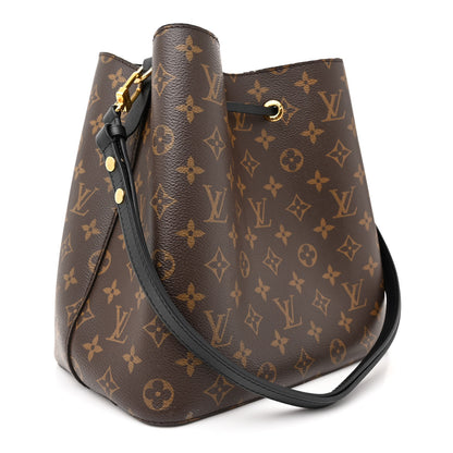 Louis Vuitton Monogram Neonoe MM Black 3 of 13