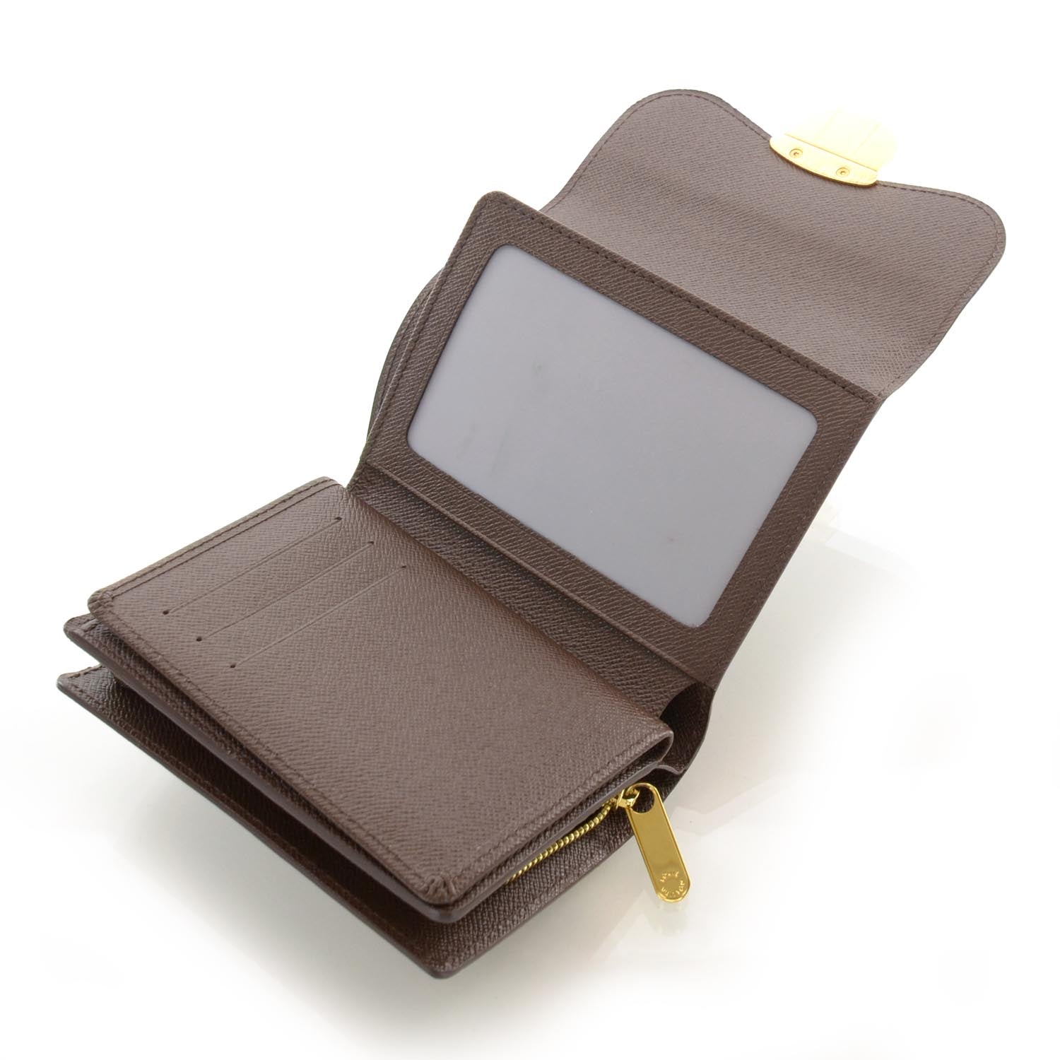 Louis Vuitton Damier Ebene Joey Wallet 5 of 9