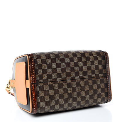 Louis Vuitton Transformed Damier Ebene Time Trunk Speedy Bandouliere 25 Black 4 of 9