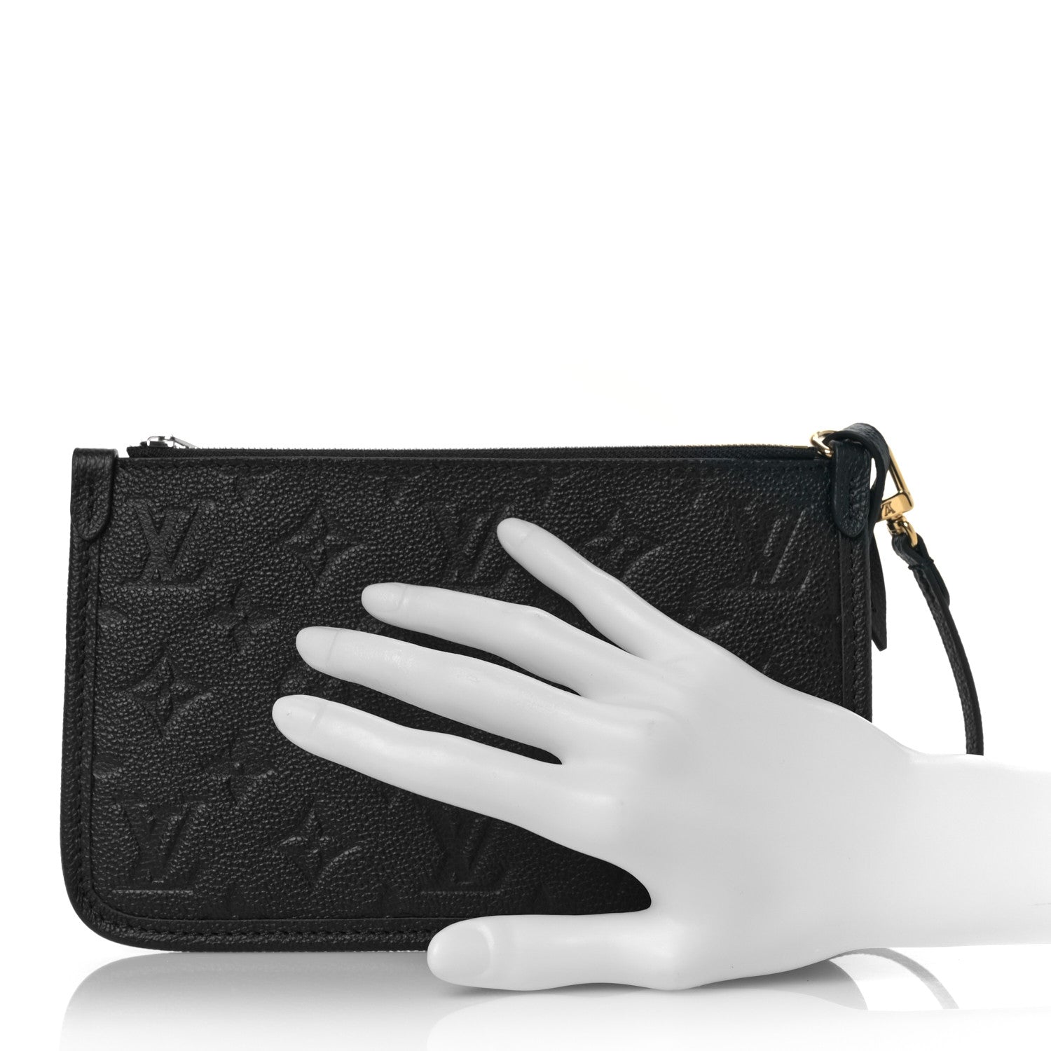 Louis Vuitton Empreinte Carryall PM Pochette Black 2 of 8