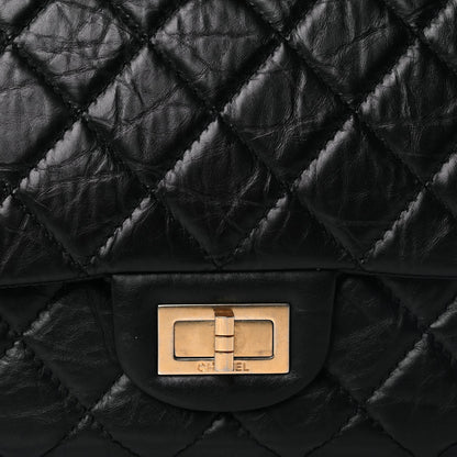 Chanel Aged Calfskin Quilted 2.55 Reissue 227 Flap Black 7 of 10