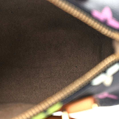 Louis Vuitton Monogram Multicolor Mini Sac HL Speedy Black 4 of 8