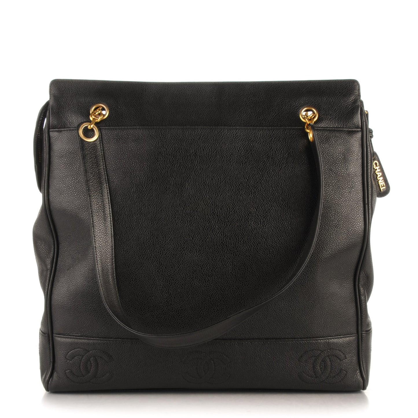 Caviar Shoulder Bag Black