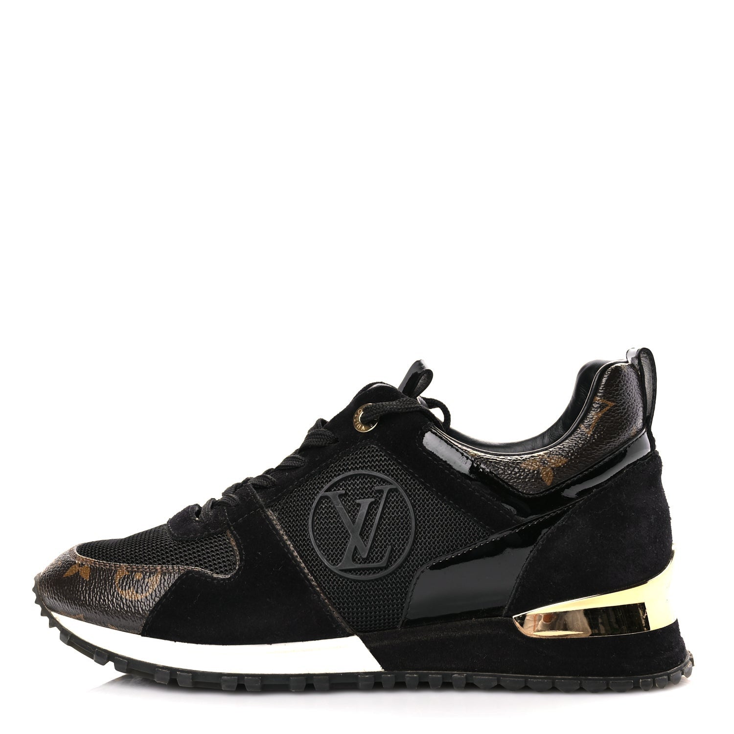 Louis Vuitton Suede Monogram Run Away Sneakers 36.5 1 of 8