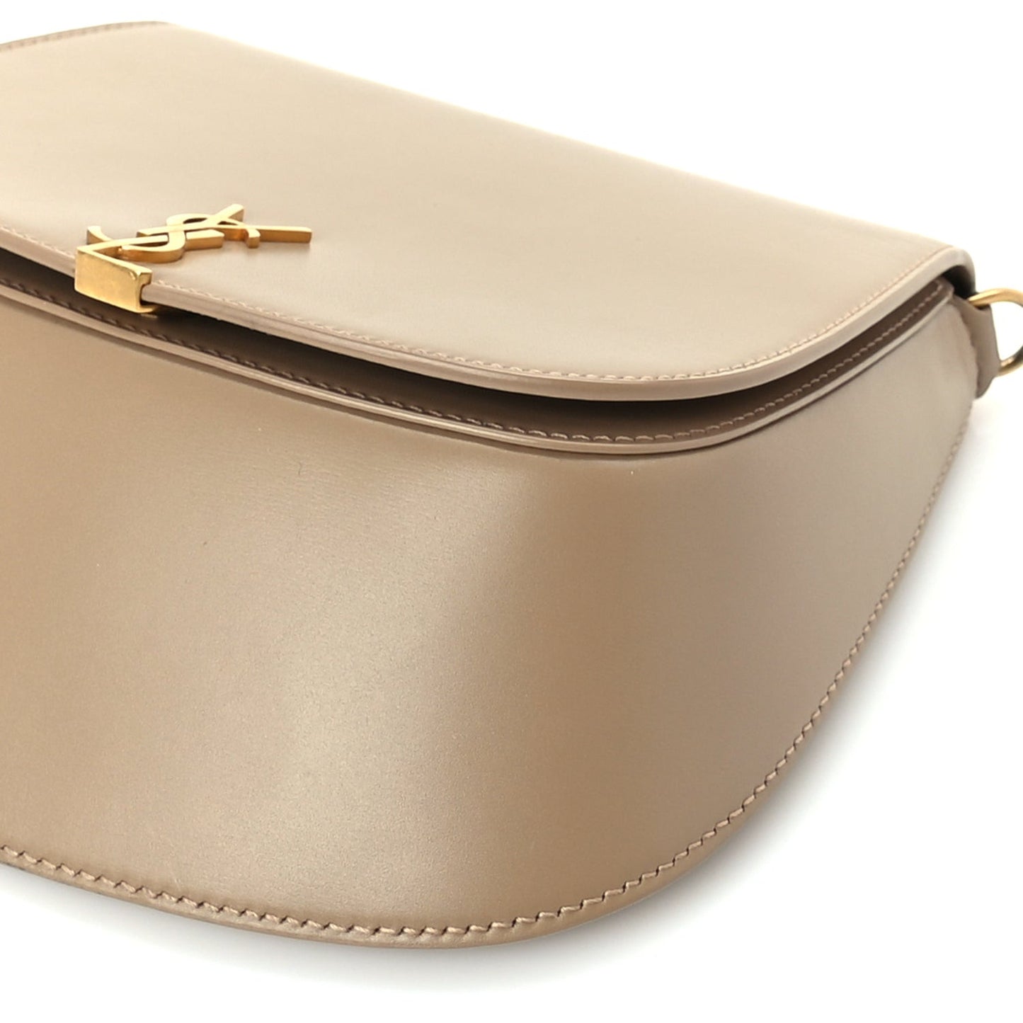 Box Calfskin Voltaire Top Handle Bag Dark Toffee