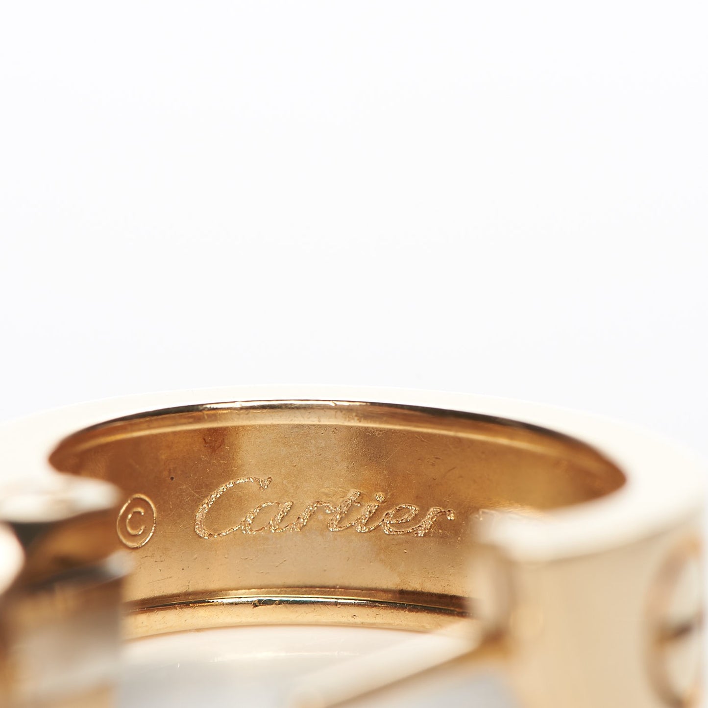 18K Yellow Gold 5.5mm LOVE French Clip Hoop Earrings