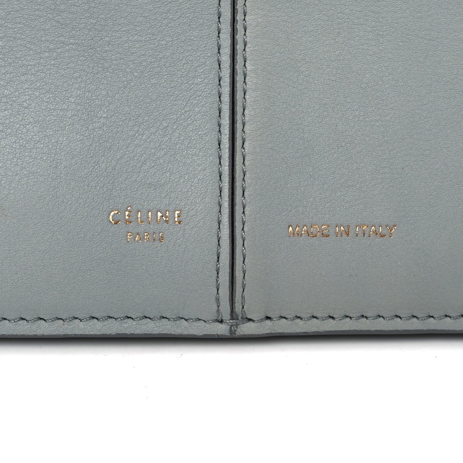 Celine Smooth Calfskin Medium Tri-Fold Bag Cloud 6 of 7