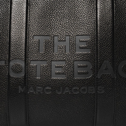 Marc Jacobs Grained Calfskin Medium The Tote Bag Black 7 of 7