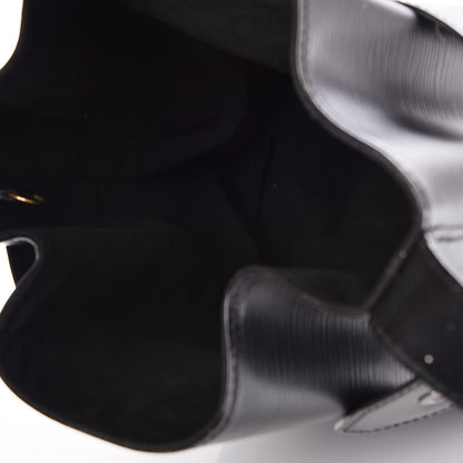 Louis Vuitton Epi Sac D'Epaule Black 5 of 9