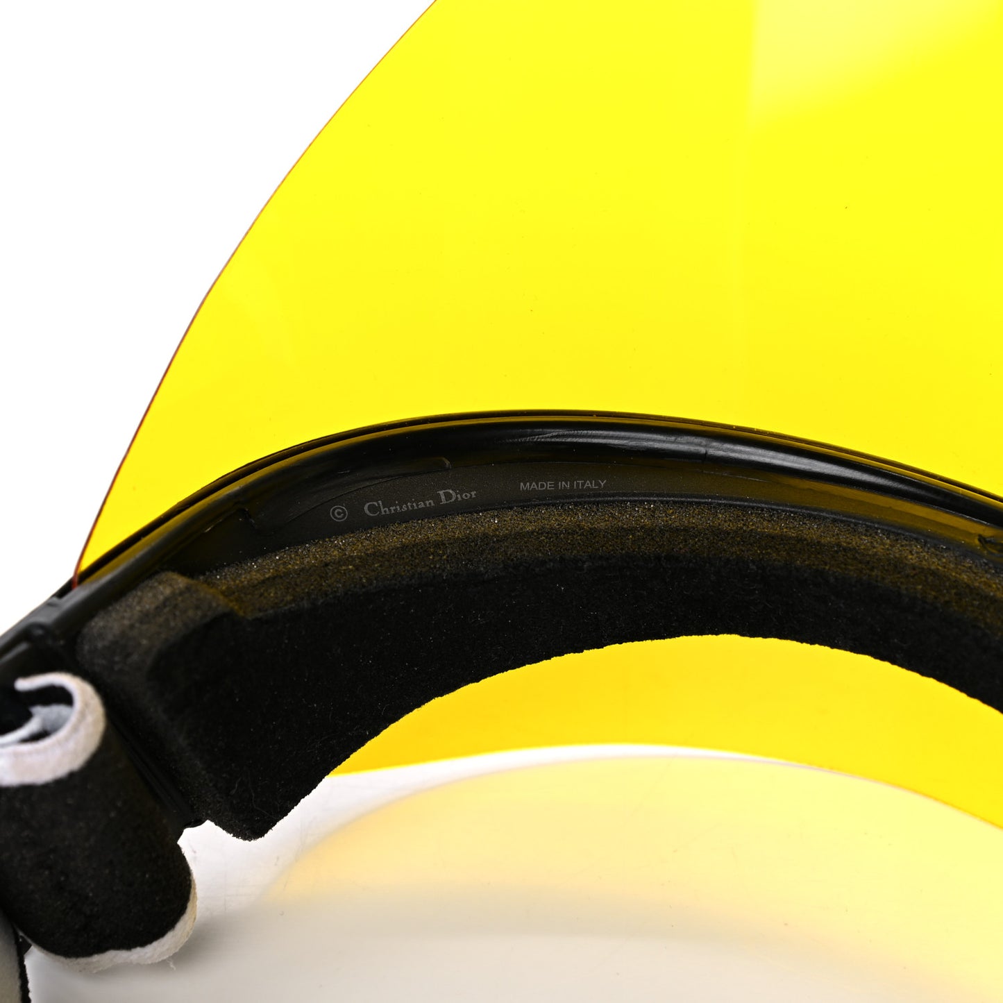 DiorClub1 Sun Visor Yellow