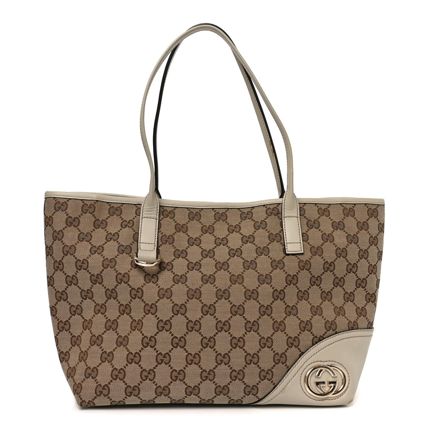 Gucci Monogram Medium New Britt Tote Off White 1 of 1