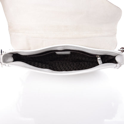 Christian Dior Calfskin Saddle Bag White 5 of 16
