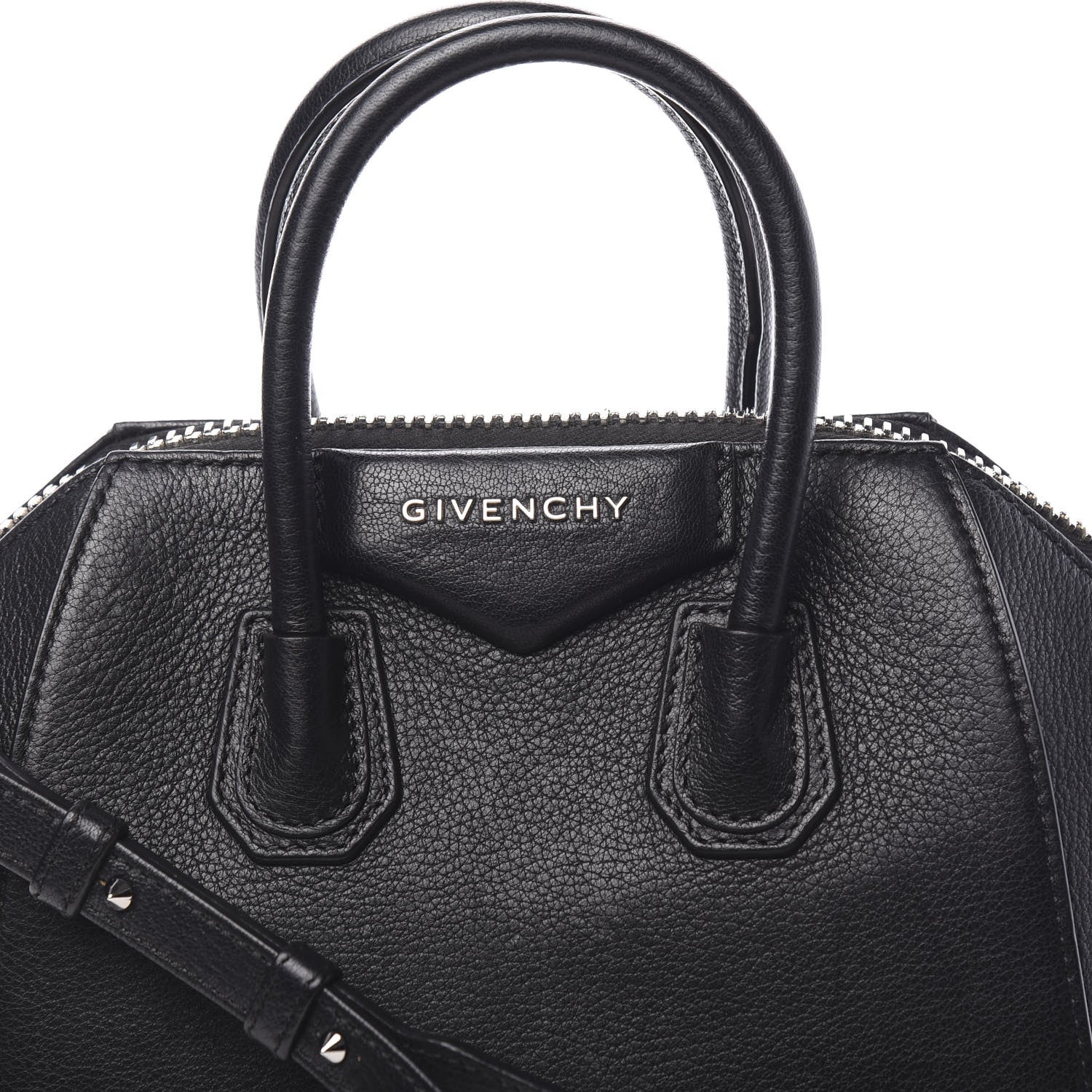 Givenchy Sugar Goatskin Mini Antigona Black 10 of 10