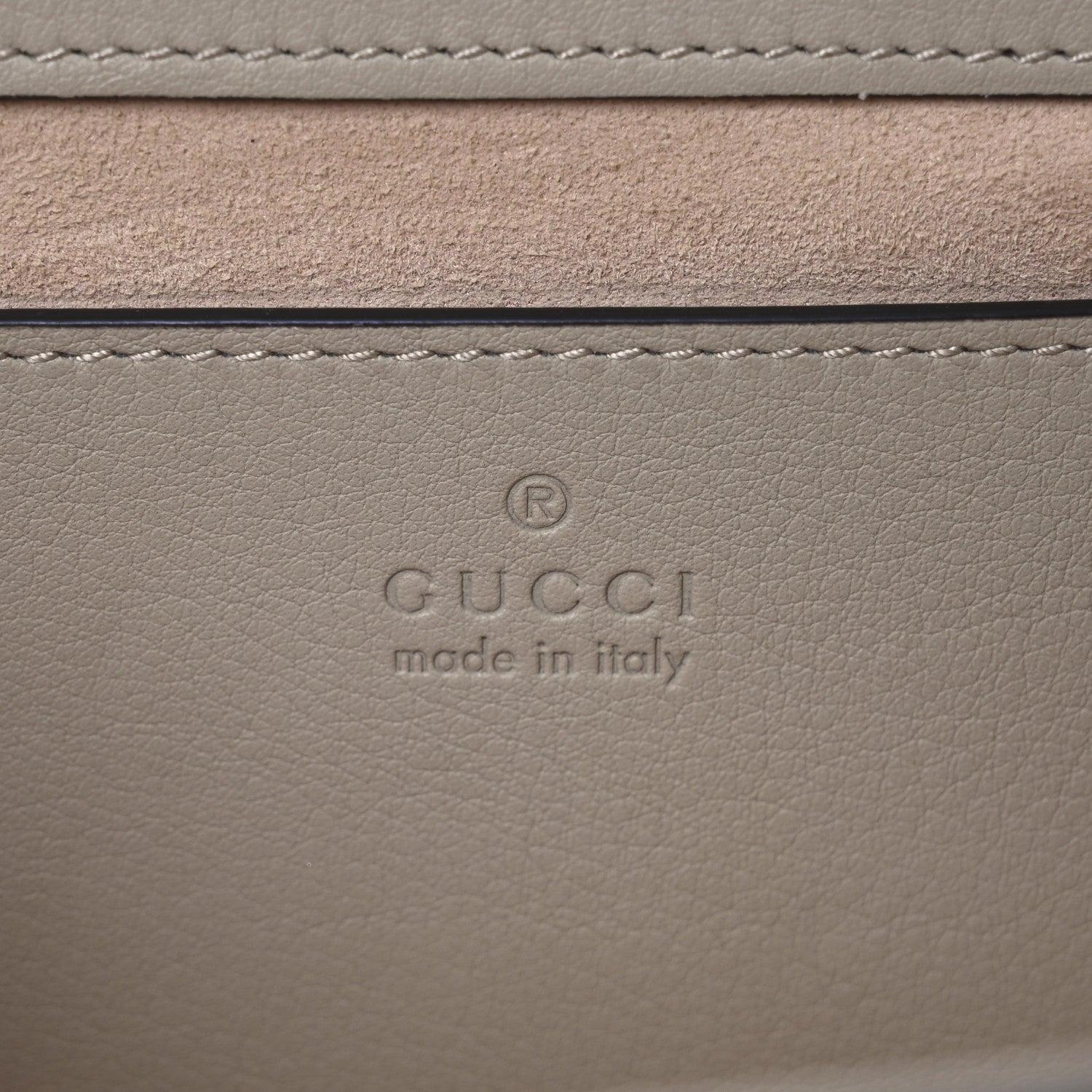 Gucci GG Supreme Monogram Calfskin Mini Padlock Shoulder Bag Beige Mystic White Oatmeal 6 of 7