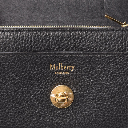 Mulberry Classic Grain Medium Darley Wallet Black 6 of 8