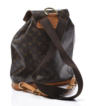 Louis Vuitton Monogram Montsouris GM Backpack 2 of 11