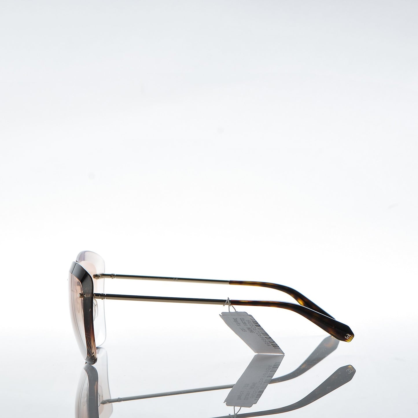 Square Spring Sunglasses 4221 Pale Gold