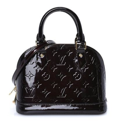 Louis Vuitton Vernis Alma BB Amarante 1 of 7