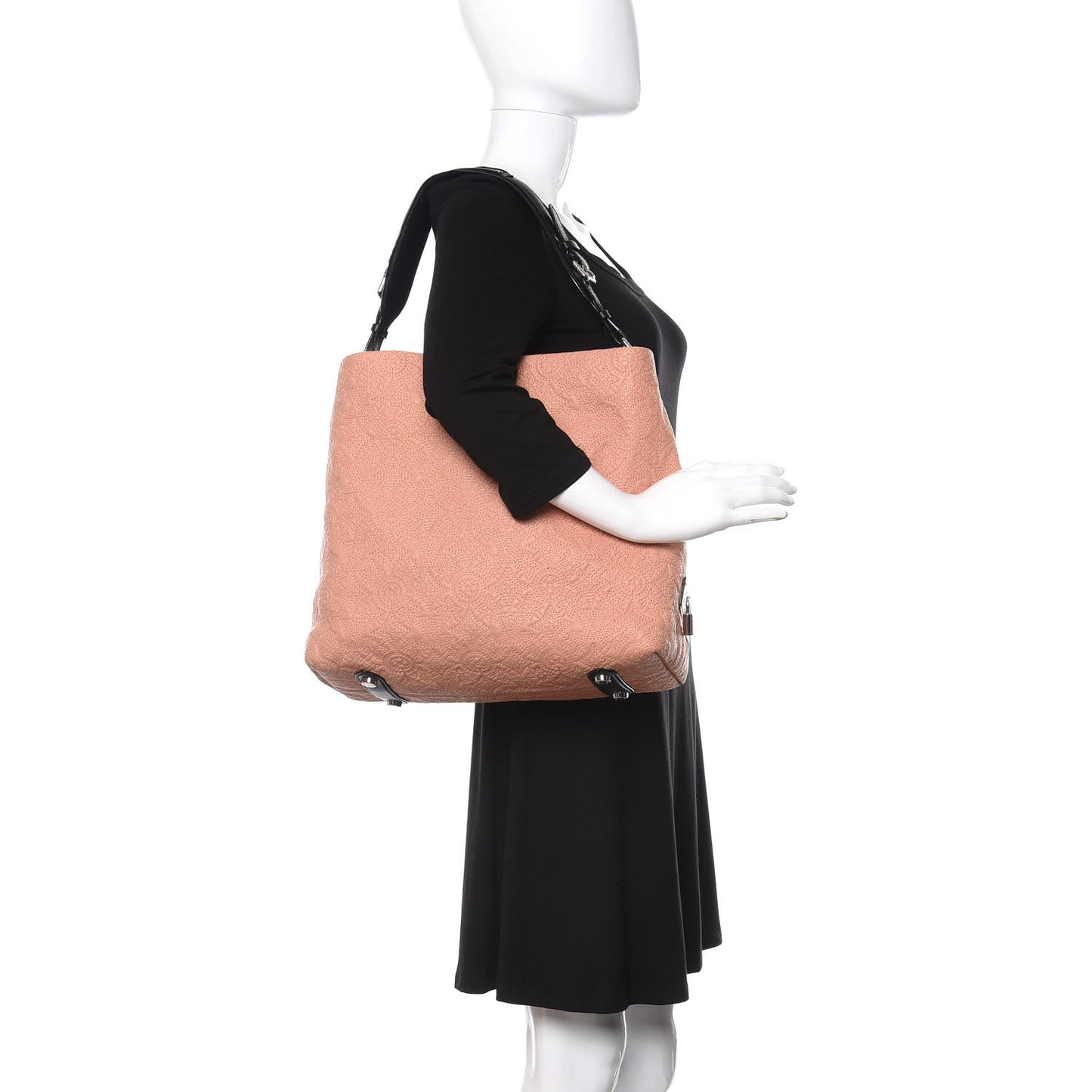 Monogram Lambskin Antheia Ixia PM Rose