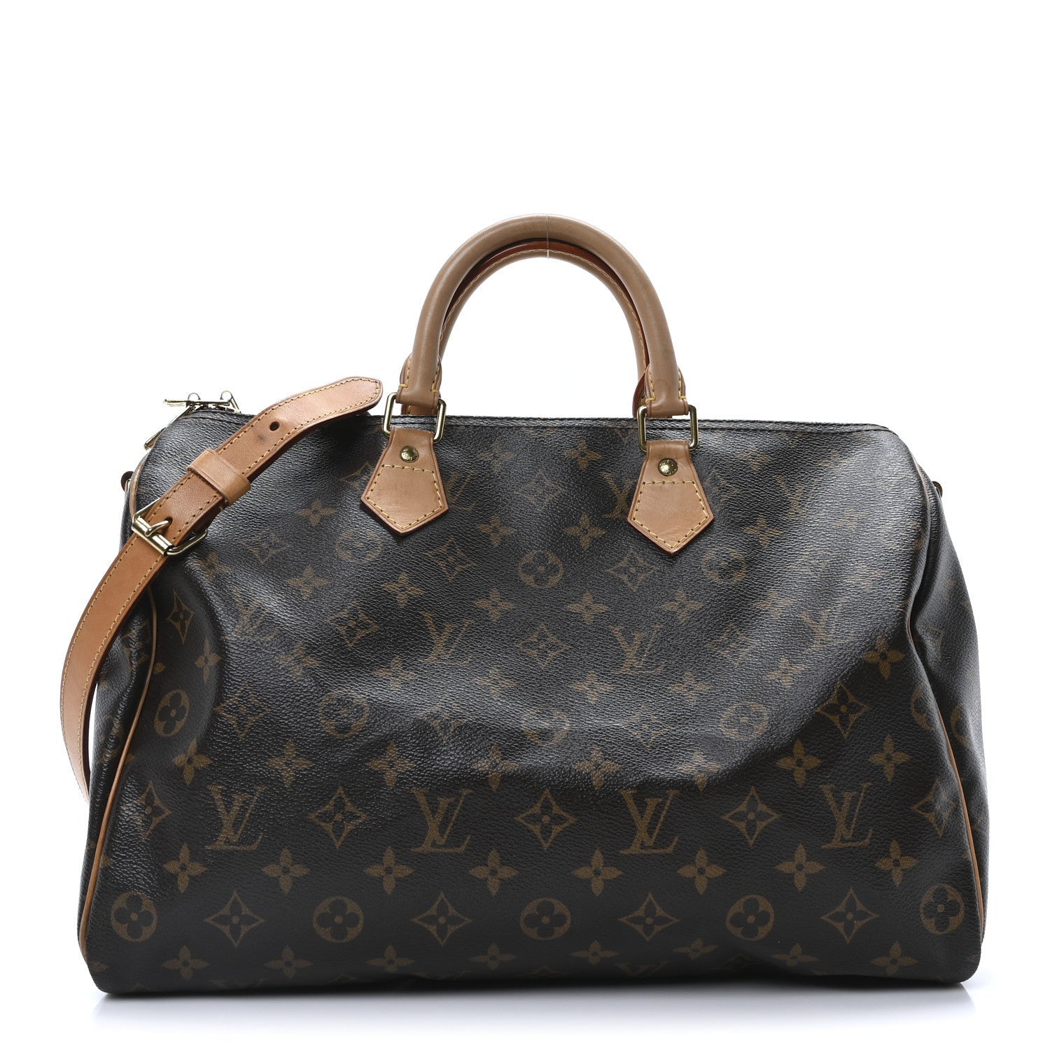 Louis Vuitton Monogram Speedy Bandouliere 35 1 of 7