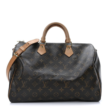 Louis Vuitton Monogram Speedy Bandouliere 35 1 of 7