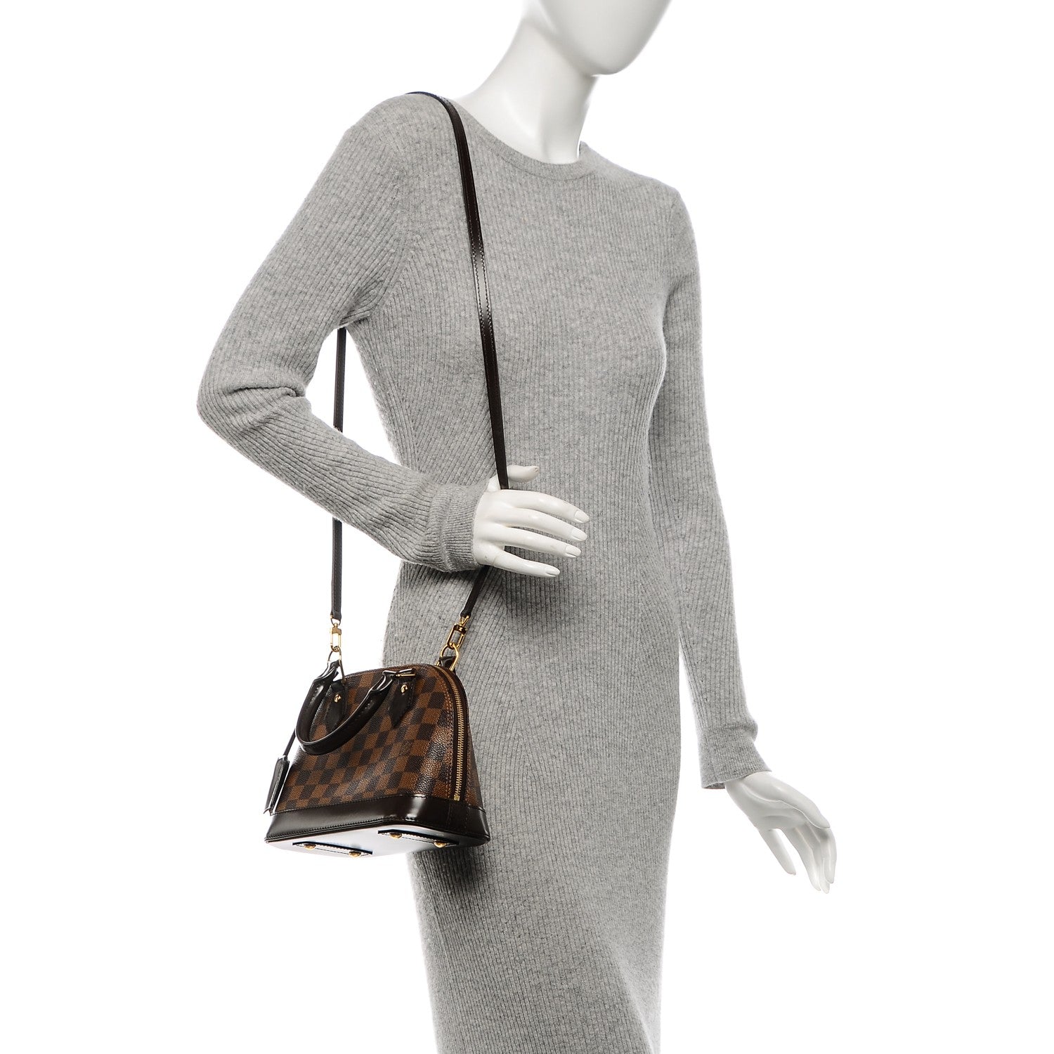 Louis Vuitton Damier Ebene Alma BB 2 of 6
